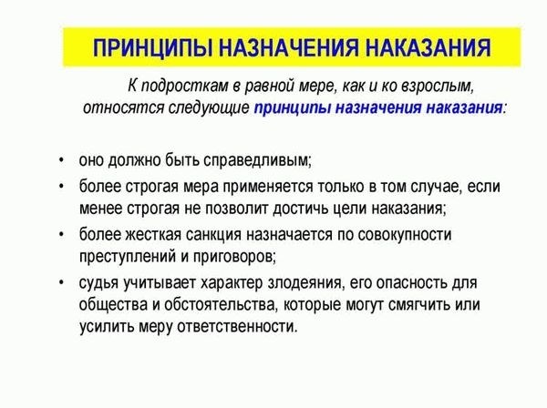 Общие правила назначения уголовного наказания (ст. 60 УК РФ)