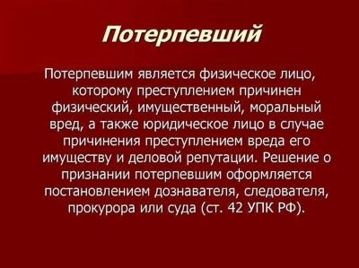 Статья Уголовно-процессуального кодекса Российской Федерации: основные положения