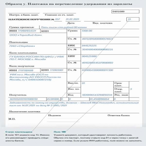 Шаг 5: Проверка правильности заполнения