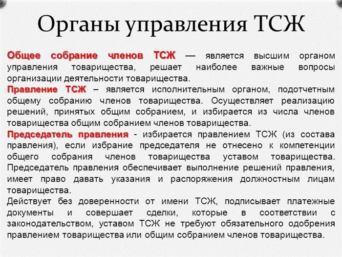 Возможные проблемы при переизбрании председателя ТСЖ в 2024 году